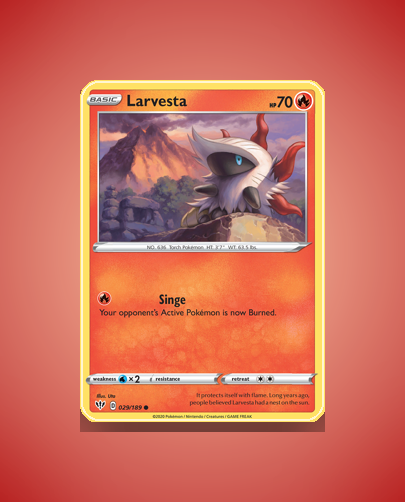 Collector’s Guide: Larvesta (Darkness Ablaze #29)