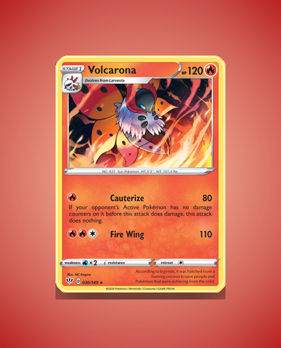 Volcarona (Darkness Ablaze) #30