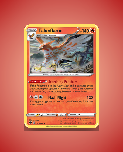 Talonflame (Darkness Ablaze) #32