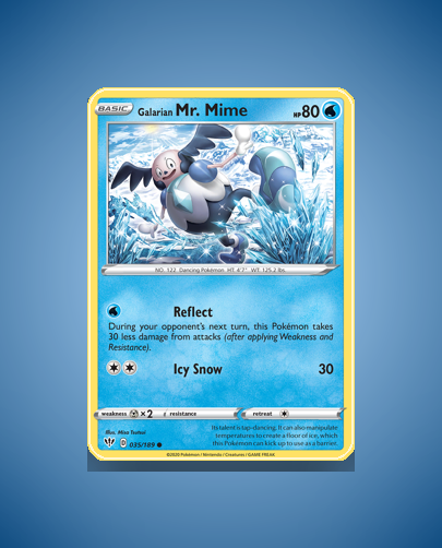 Galarian Mr. Mime (Darkness Ablaze) #35