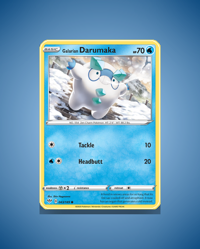 Collector’s Guide: Galarian Darumaka (Darkness Ablaze #43)