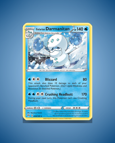 Collector’s Guide: Galarian Darmanitan (Darkness Ablaze #44)