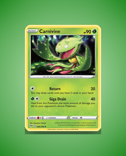 Carnivine (Darkness Ablaze) #5