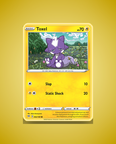 Toxel (Darkness Ablaze) #62