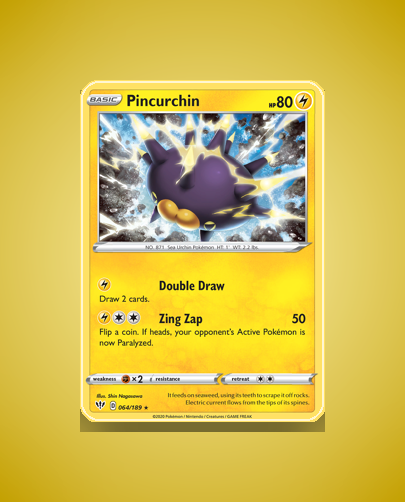 Pincurchin (Darkness Ablaze) #64