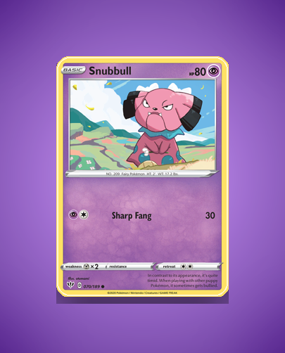 Snubbull (Darkness Ablaze) #70