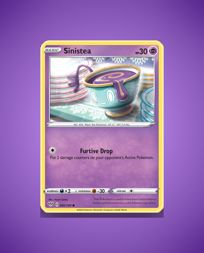 Sinistea (Darkness Ablaze) #82