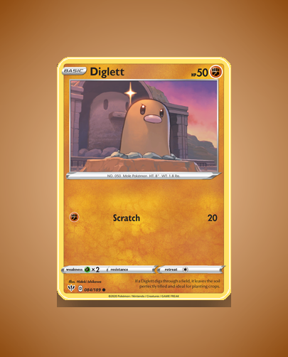 Diglett (Darkness Ablaze) #84