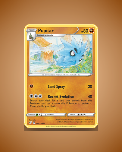 Pupitar (Darkness Ablaze) #87