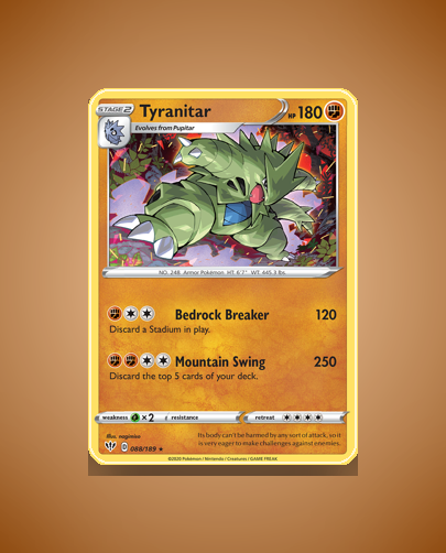Tyranitar (Darkness Ablaze) #88
