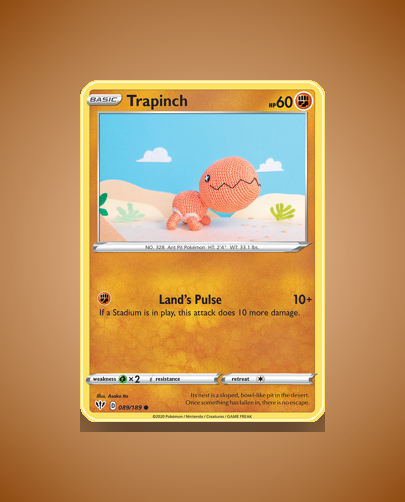 Trapinch (Darkness Ablaze) #89
