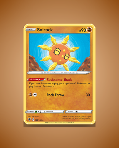 Collector’s Guide: Solrock (Darkness Ablaze #92)