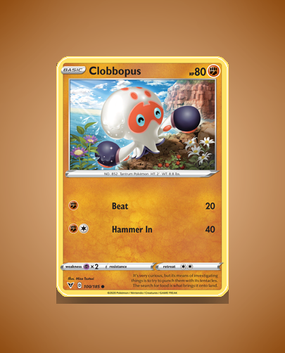 Collector’s Guide: Clobbopus (Vivid Voltage #100)