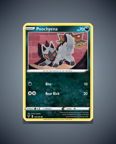 Collector’s Guide: Poochyena (Vivid Voltage #103)