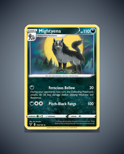 Mightyena (Vivid Voltage) #104