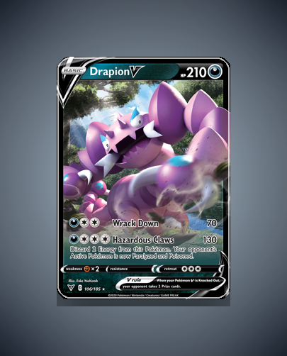 Collector’s Guide: Drapion V (Vivid Voltage #106)