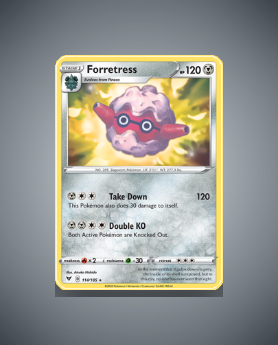 Forretress (Vivid Voltage) #114