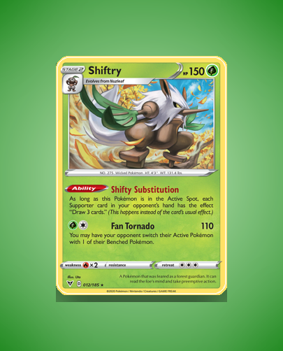 Collector’s Guide: Shiftry (Vivid Voltage #12)