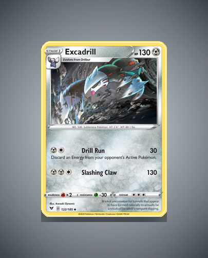 Collector’s Guide: Excadrill (Vivid Voltage #122)