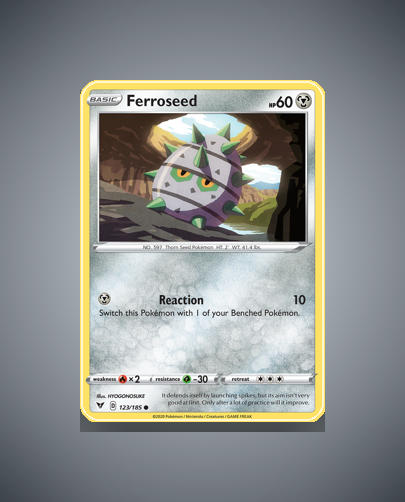 Ferroseed (Vivid Voltage) #123