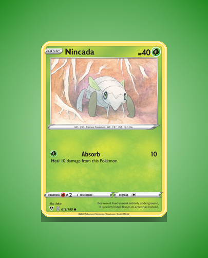 Nincada (Vivid Voltage) #13
