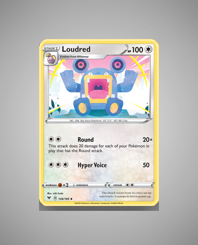 Loudred (Vivid Voltage) #136