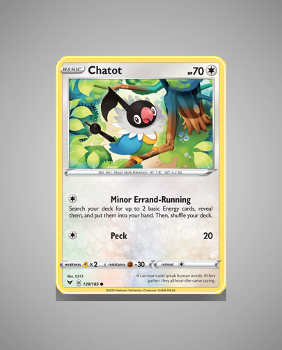 Chatot (Vivid Voltage) #139