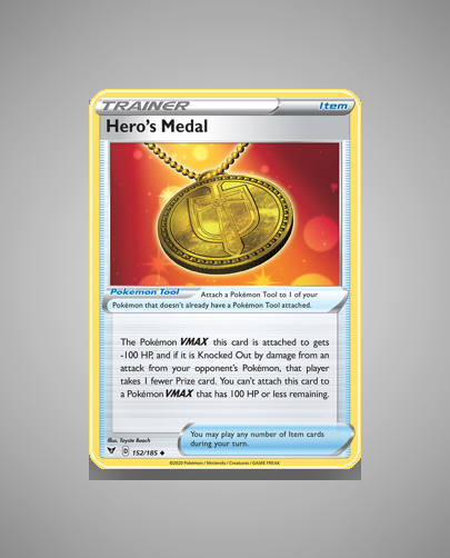 Hero's Medal (Vivid Voltage) #152