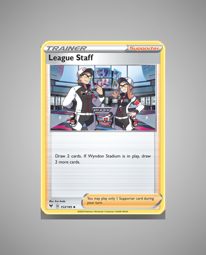 Collector’s Guide: League Staff (Vivid Voltage #153)