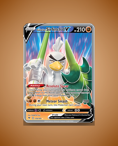 Galarian Sirfetch'd V (Vivid Voltage) #174