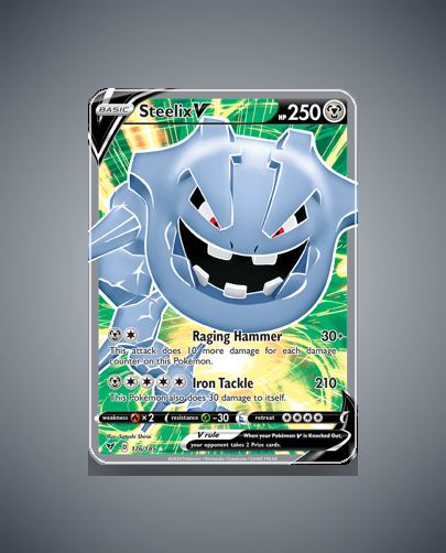 Steelix V (Vivid Voltage) #176