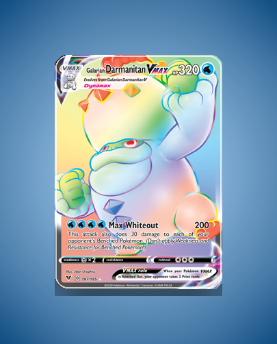 Galarian Darmanitan VMAX (Vivid Voltage) #187
