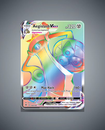 Aegislash VMAX (Vivid Voltage) #190