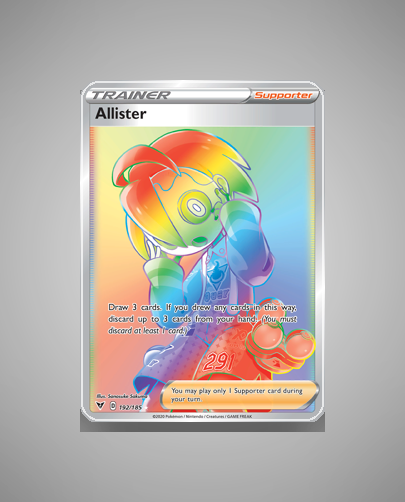 Collector’s Guide: Allister (Vivid Voltage #192)