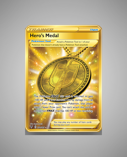 Hero's Medal (Vivid Voltage) #201