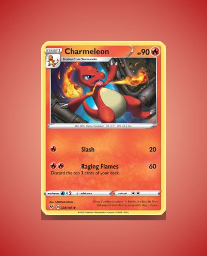 Collector’s Guide: Charmeleon (Vivid Voltage #24)