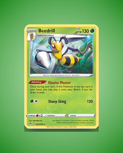 Collector’s Guide: Beedrill (Vivid Voltage #3)