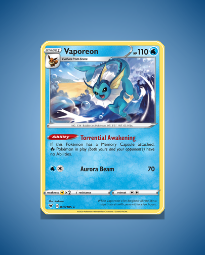 Vaporeon (Vivid Voltage) #30