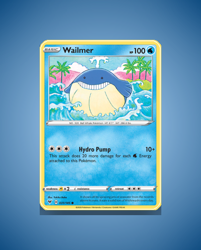 Collector’s Guide: Wailmer (Vivid Voltage #31)