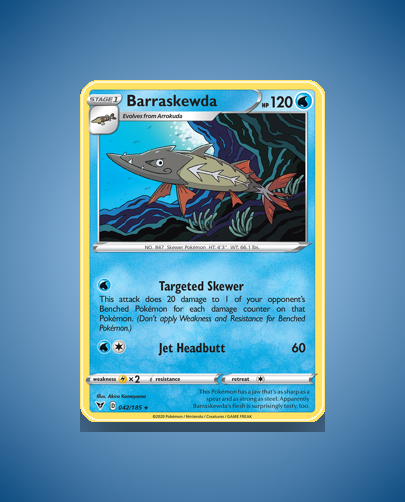 Collector’s Guide: Barraskewda (Vivid Voltage #42)