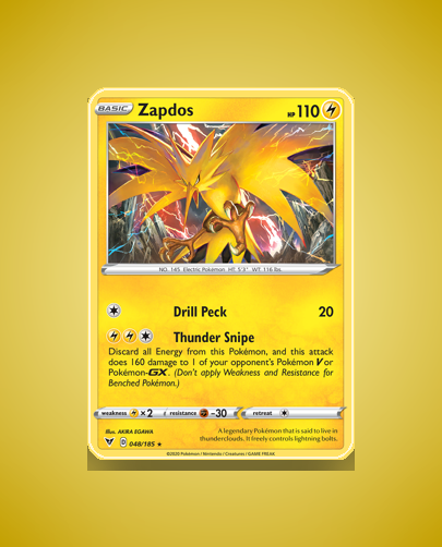 Zapdos (Vivid Voltage) #48