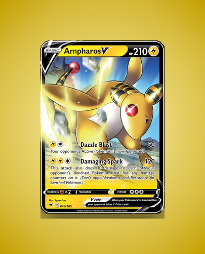 Collector’s Guide: Ampharos V (Vivid Voltage #49)