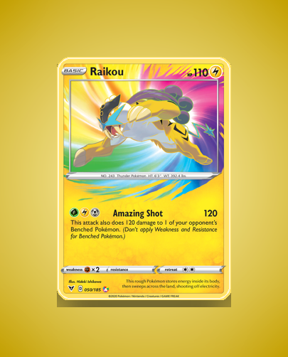 Collector’s Guide: Raikou (Vivid Voltage #50)