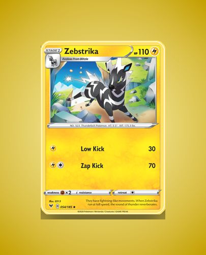 Collector’s Guide: Zebstrika (Vivid Voltage #54)