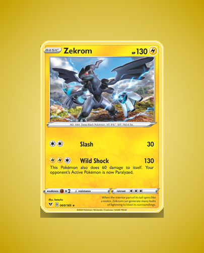 Collector’s Guide: Zekrom (Vivid Voltage #60)