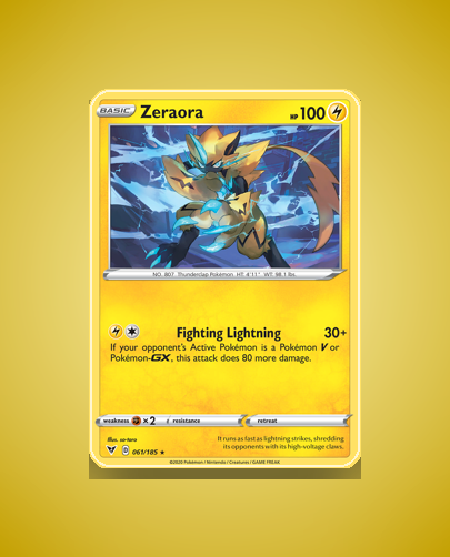 Zeraora (Vivid Voltage) #61