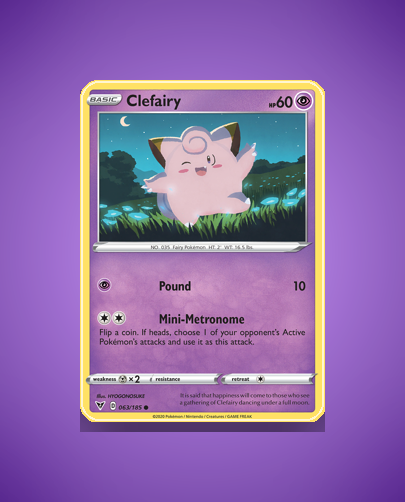 Collector’s Guide: Clefairy (Vivid Voltage #63)