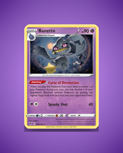 Collector’s Guide: Banette (Vivid Voltage #68)