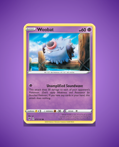 Collector’s Guide: Woobat (Vivid Voltage #73)