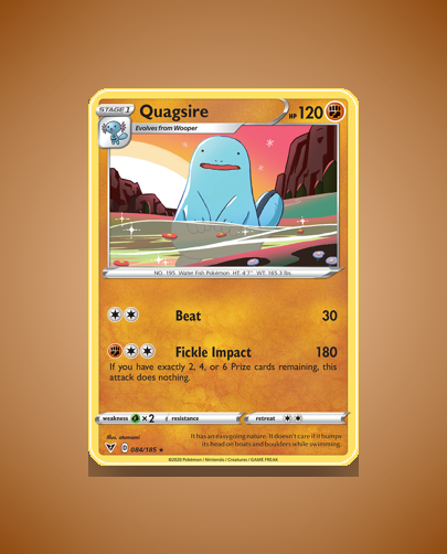 Collector’s Guide: Quagsire (Vivid Voltage #84)